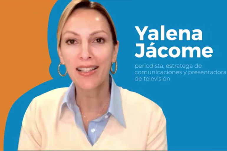 Conoce cuál fue el primer trabajo de la presentadora Yalena Jácome